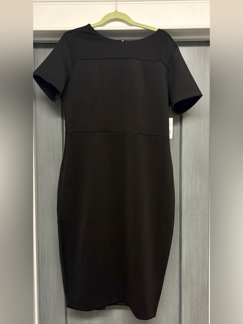 Alexia Admor Black Midi Sheath Dress